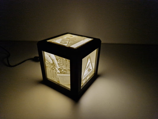 Foto lamp met LED met stekker