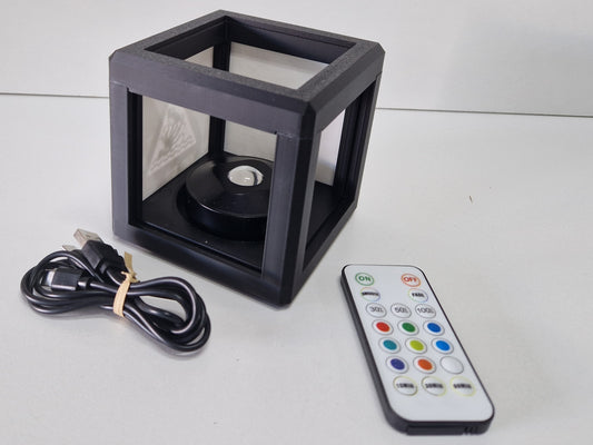 Foto lamp met kleuren LED oplaadbaar