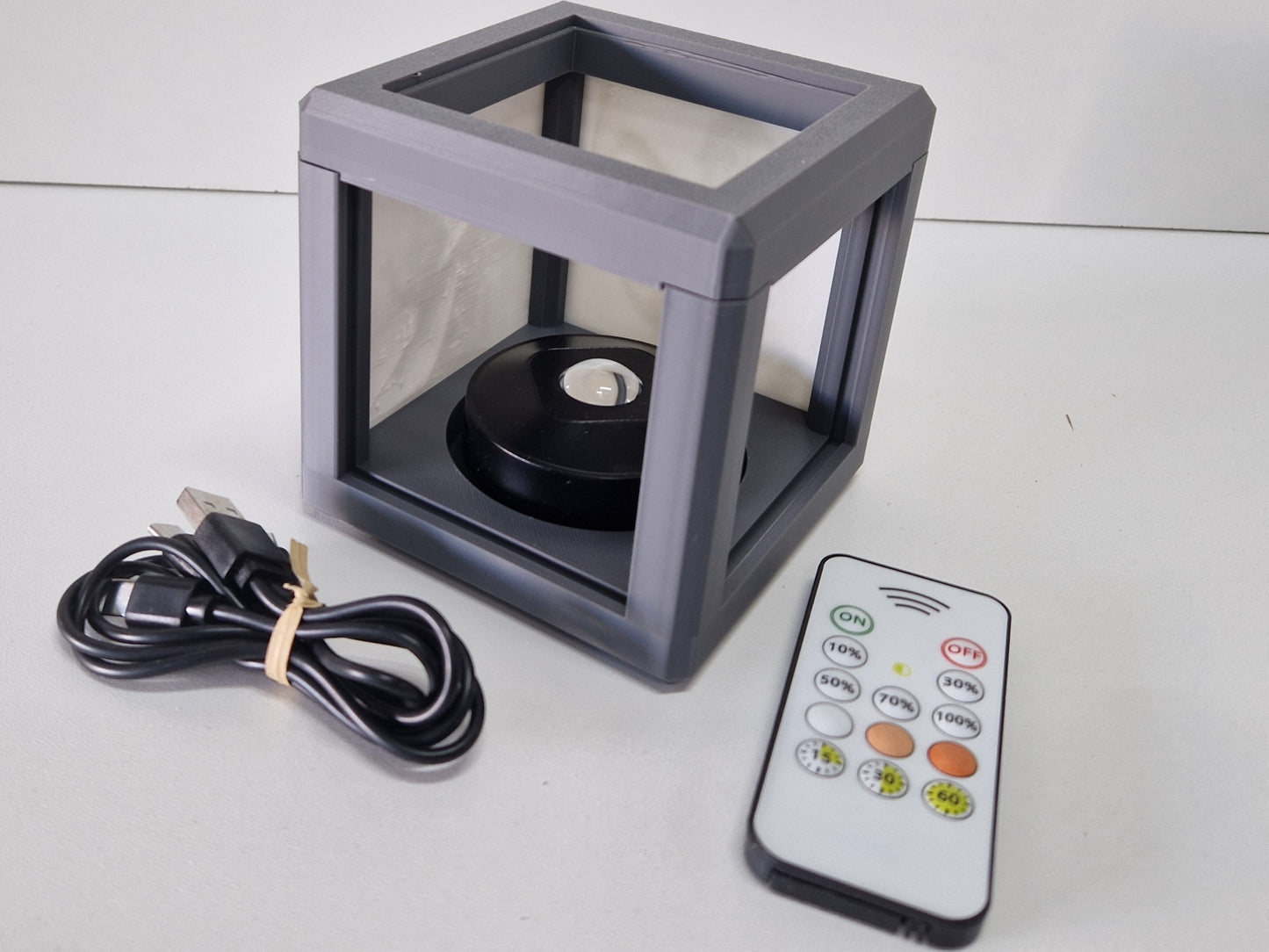 Foto lamp met LED oplaadbaar