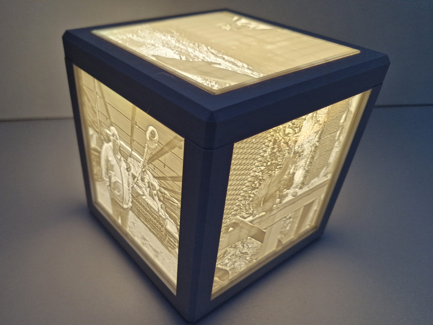 Foto lamp met LED oplaadbaar